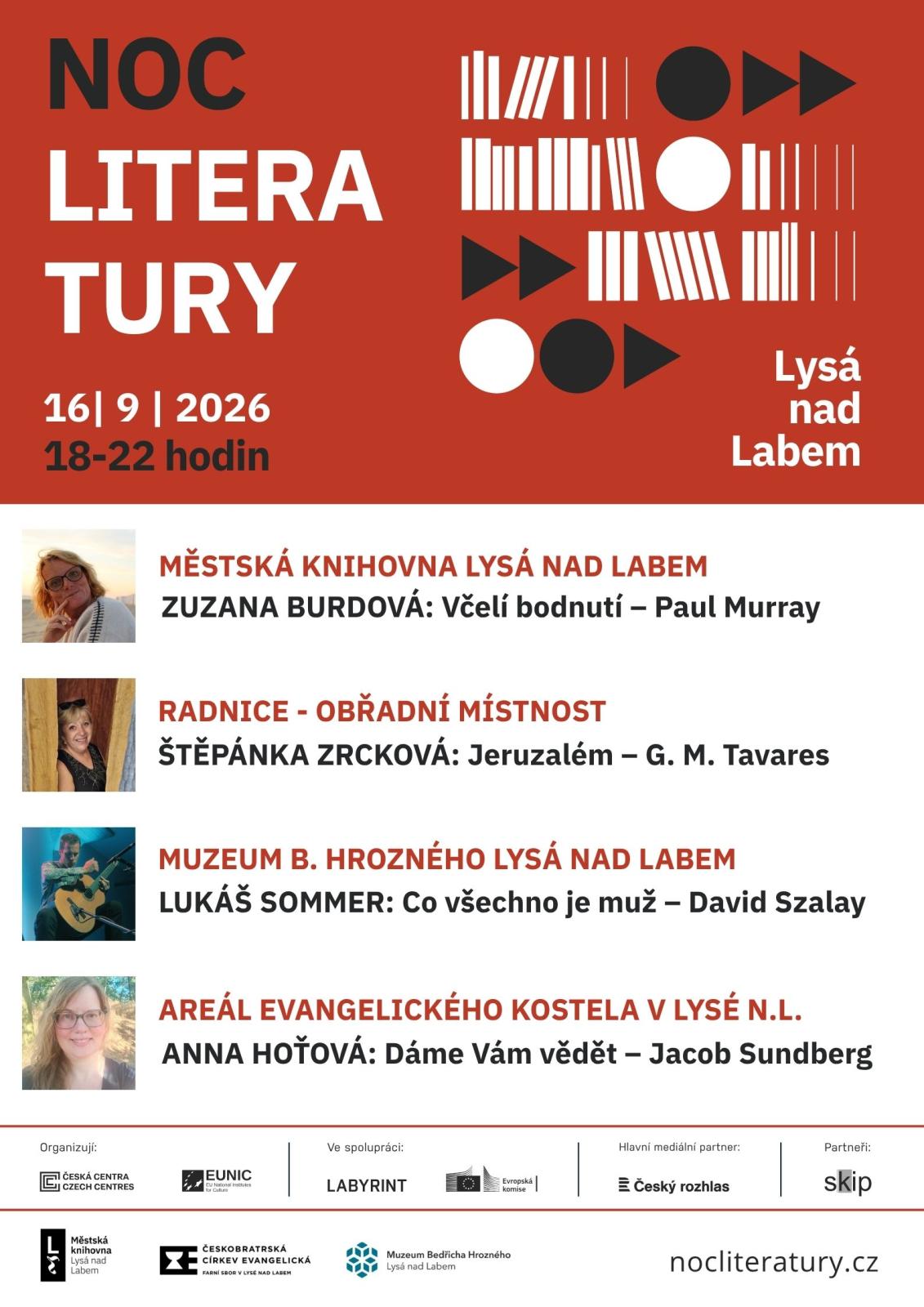 Noc literatury v kostele